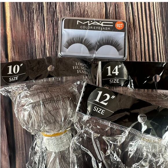 Kemy Hair Body Wave Silver Gray Remy 3 Sew In Human Hair Bundles 10'' 12" 14" - Picture 1 of 7